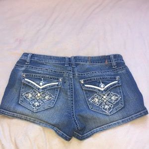 badazzled shorts